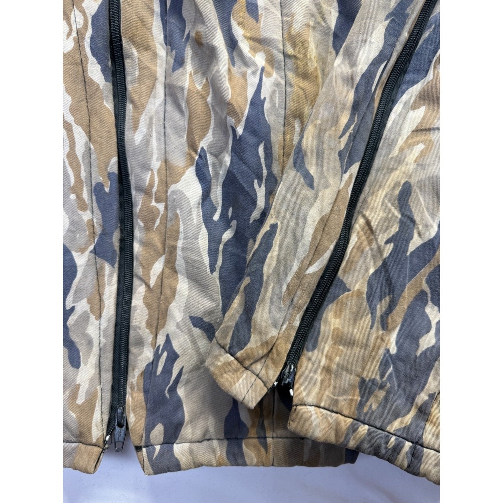 X-Caliber Coveralls Mens Large Hunting Multicolor Camo Tiger Stripe Ankle Zip - Picture 8 of 16